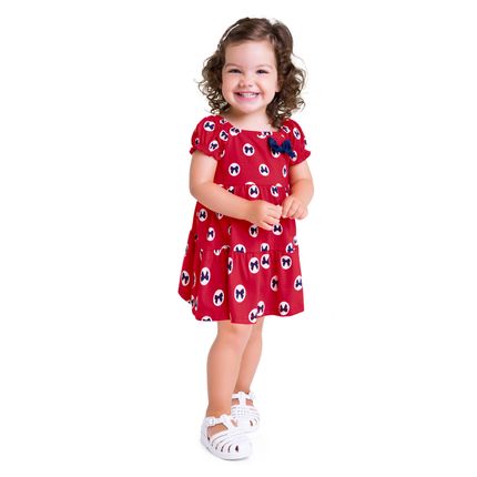 Vestido Infantil Kyly Meia Malha