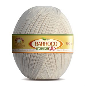 Barbante Barroco Natural Nº10 – Kit 3 Unidades