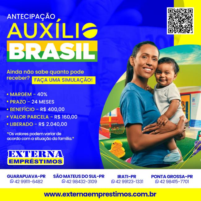 Antecipação Auxilio Brasil