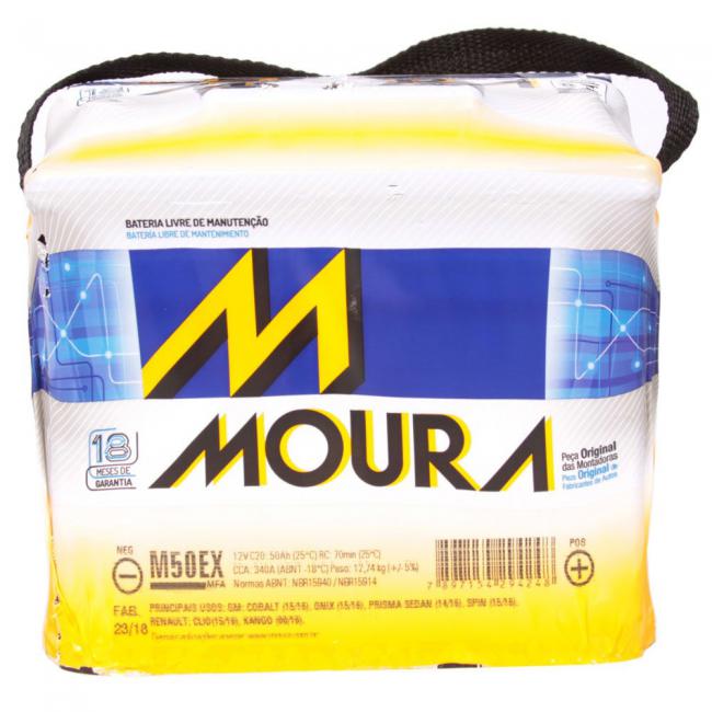  Bateria Moura 50 amperes 